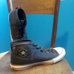 Black and Grey Comfort Converse